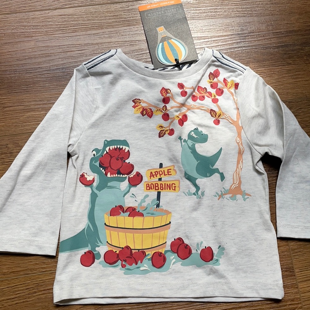 Jarvis Archer infant toddler long sleeve tee 12 month